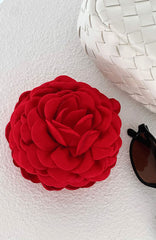 Zephyr Hair Clip Deep Red