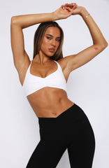 Fusion Sports Bra White