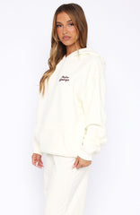 Palm Springs Edition Oversized Hoodie Cream