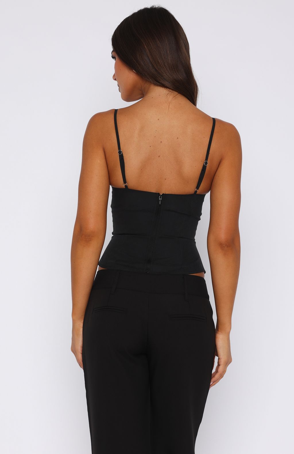 Have A Nice Day Top Black