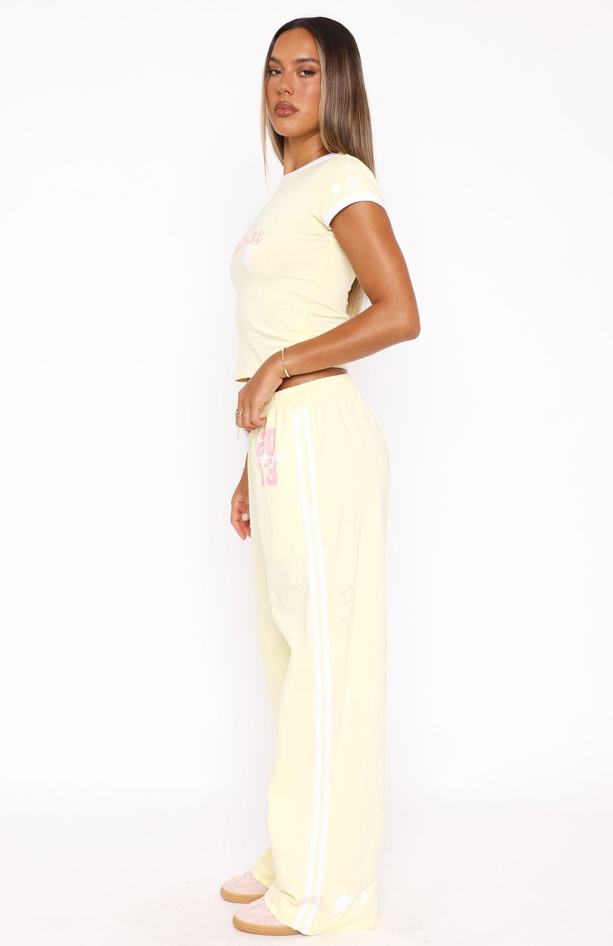 All Star Season Track Pants Lemon