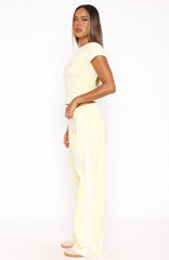 All Star Season Track Pants Lemon