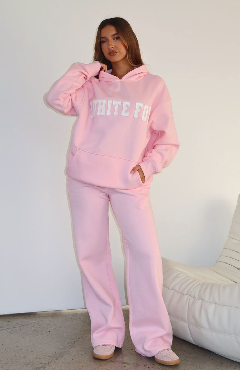 Shout It Out Wide Leg Sweatpants Pink