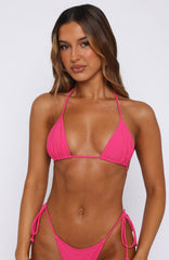 Golden Hour Bikini Top Watermelon Daiquiri