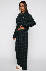 That Time Of Year Pyjama Pants Green/Navy