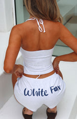 Buy Your Own Flowers Relaxed Shorts Grey Marle