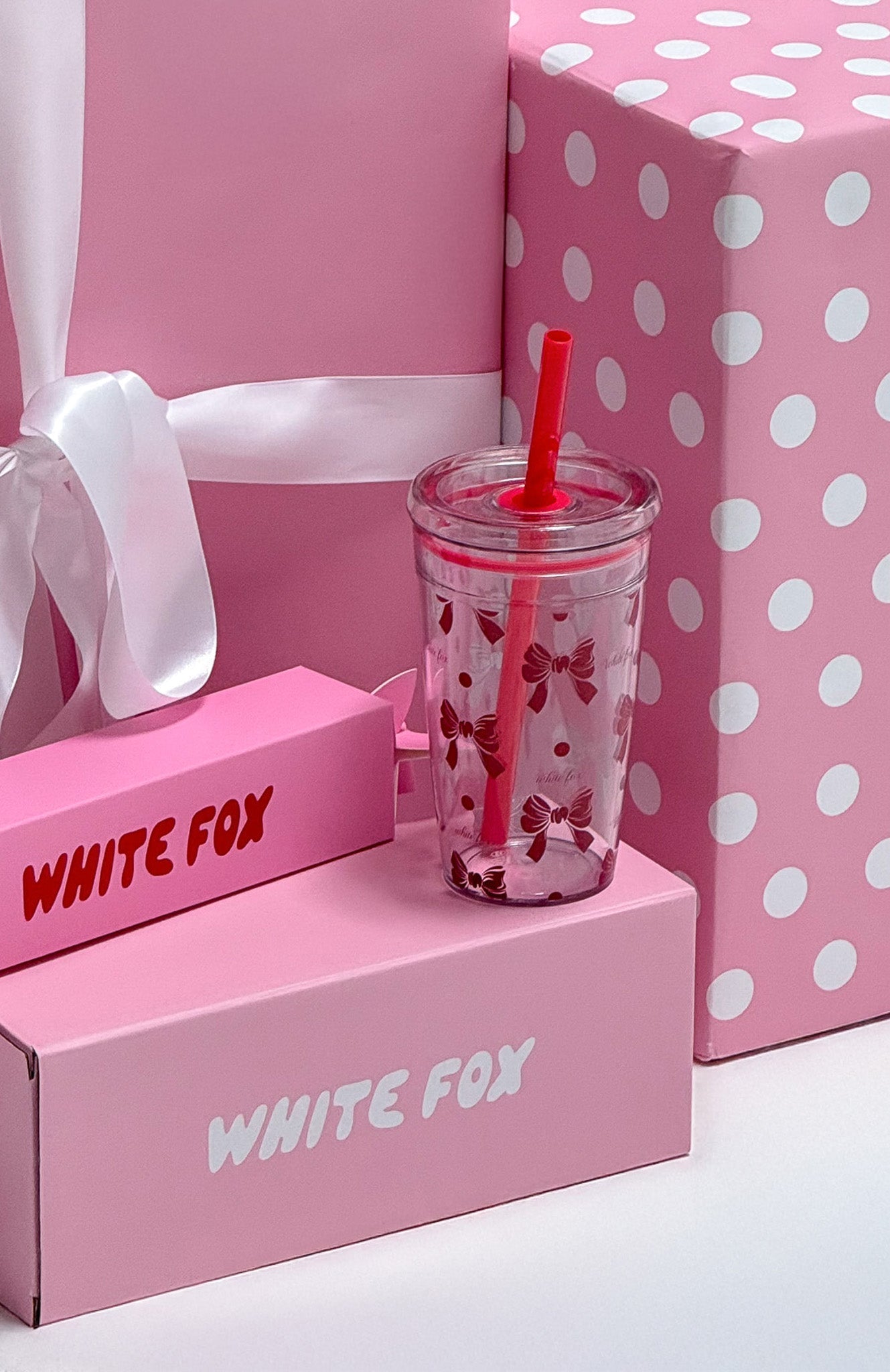 Calista Tumbler 450ml Bow Bliss