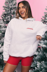 Christmas Feeling Oversized Hoodie Grey Marle