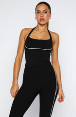 Conquer Active Tank Black/White