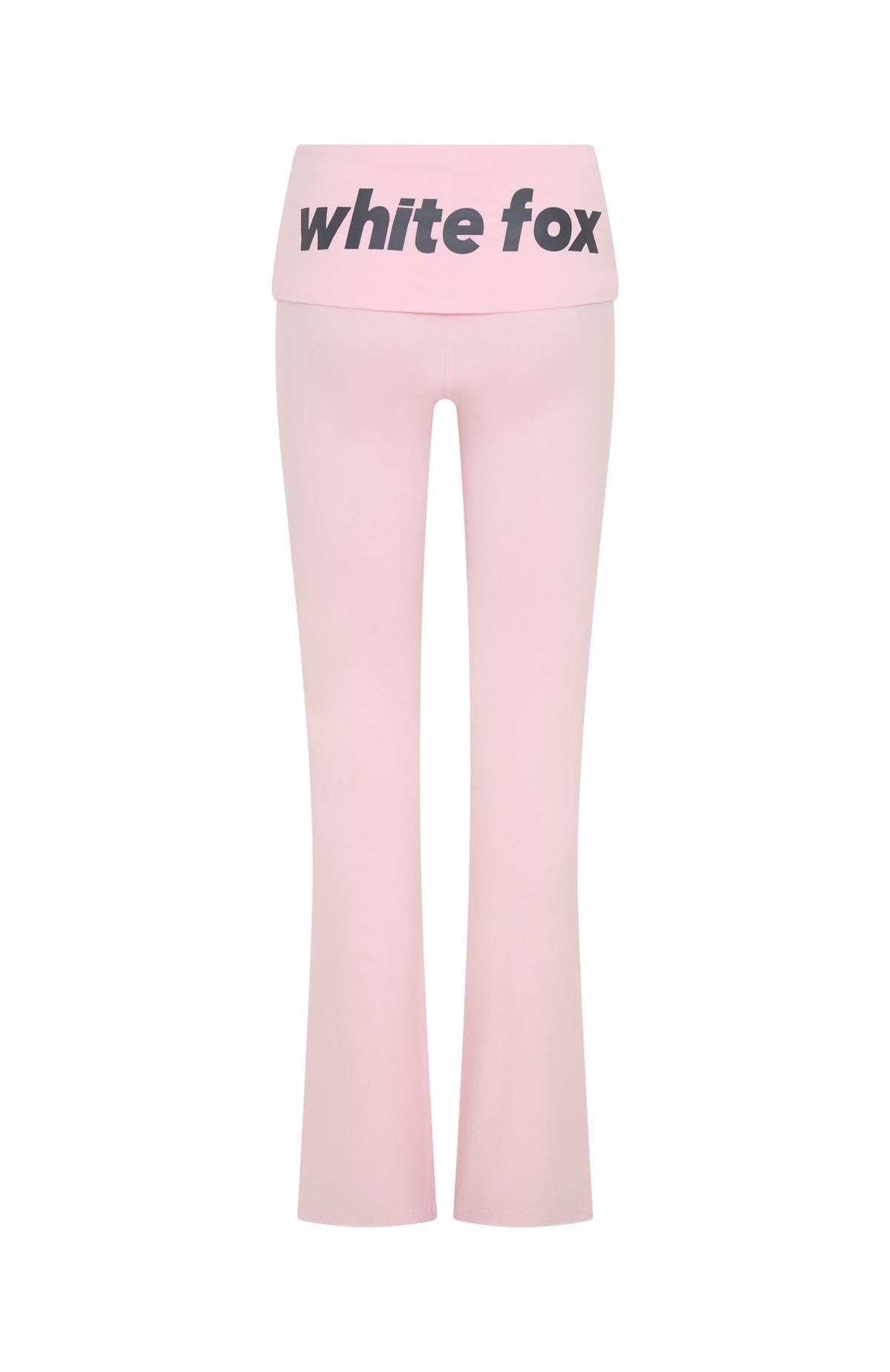 From The Archives Gigi Fold Over Flare Pants Pink