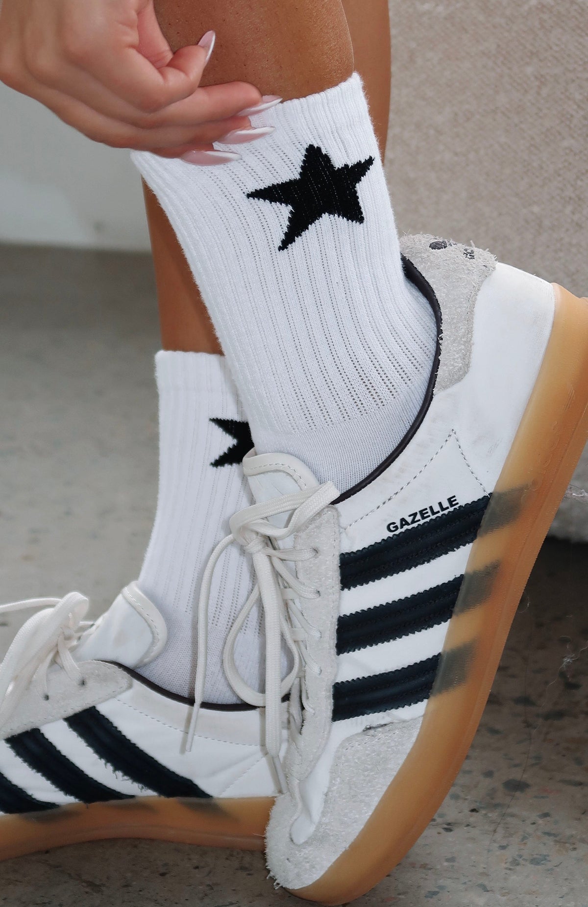 From The Archives Socks White/Black
