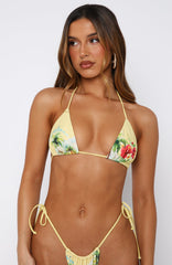 Golden Hour Bikini Top Paradise Postcard