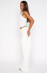 It's Now Or Never Pants White