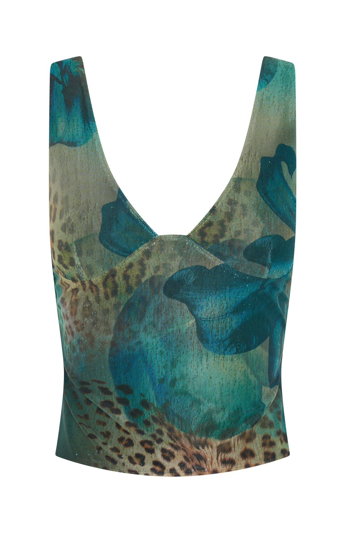 Moroccan Mirage Top Mystic Blossom