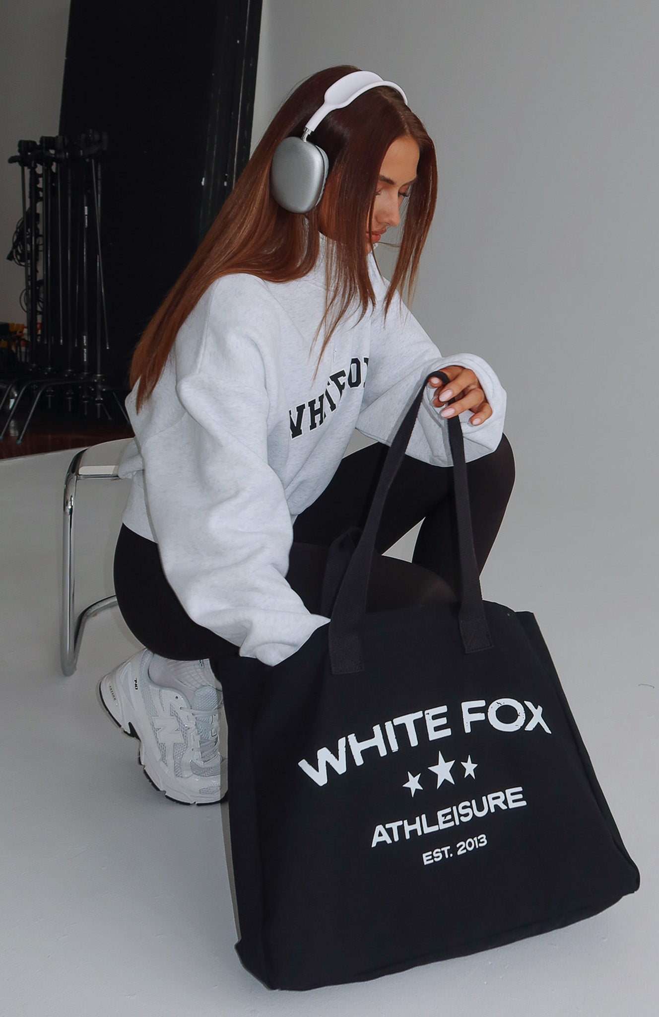 Never Wrong Tote Bag Black/White