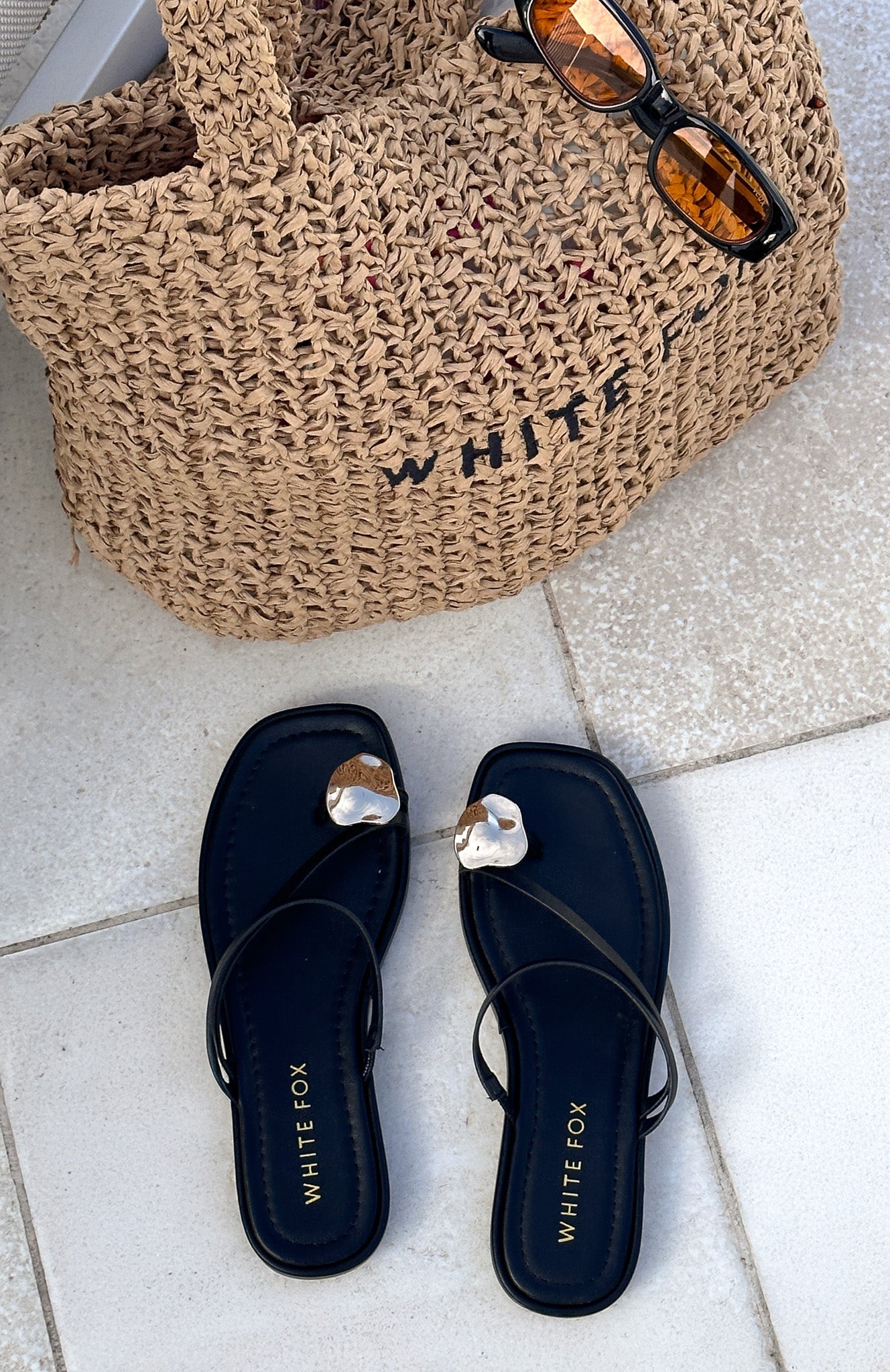 Nicolette Sandals Black