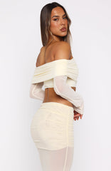 Send Me The Location Top Cream