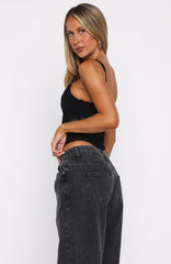 Sighed And Survived Bustier Black