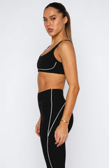 Strive Sports Bra Black/White