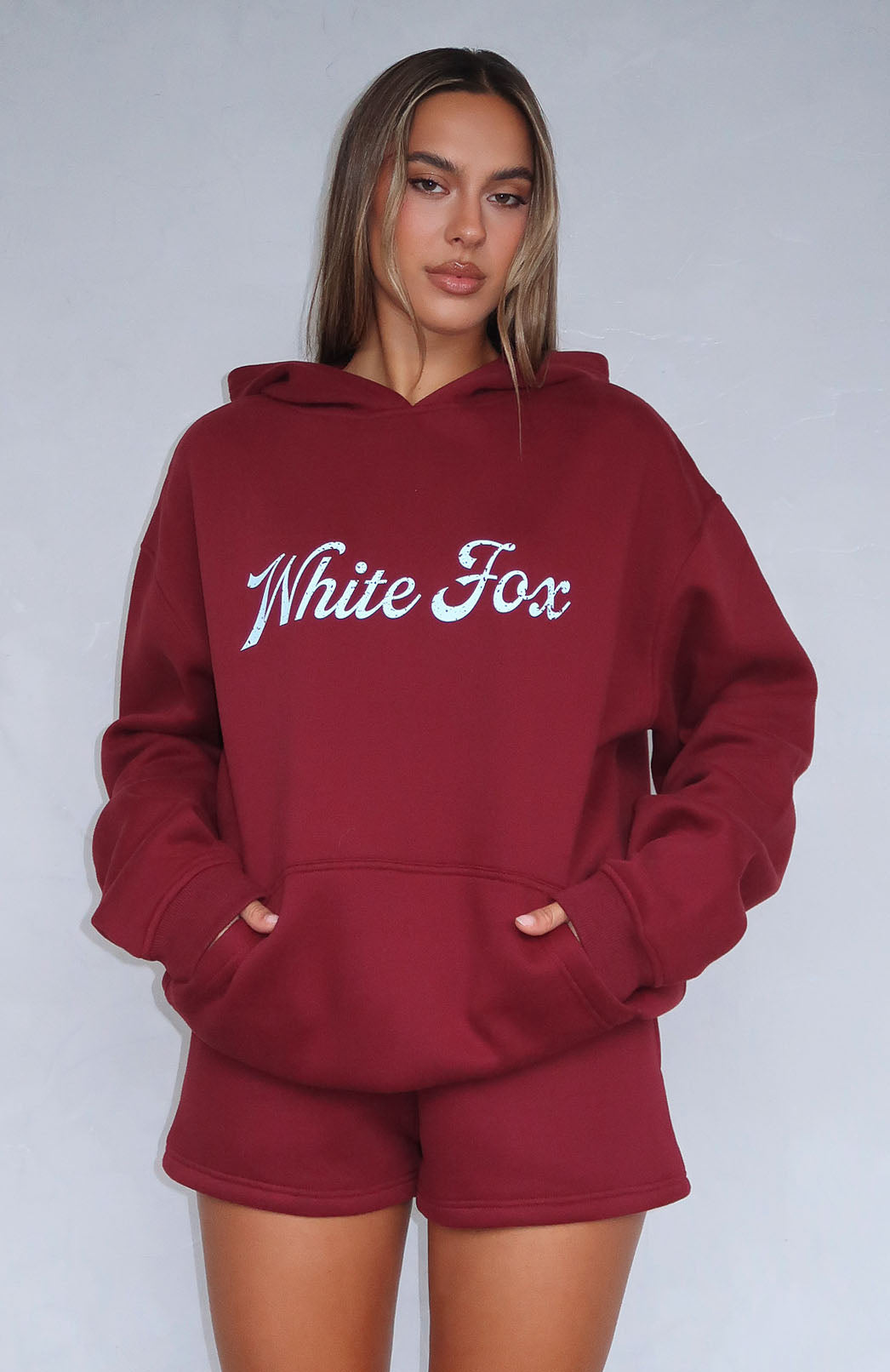 The Good Life Lounge Shorts Burgundy