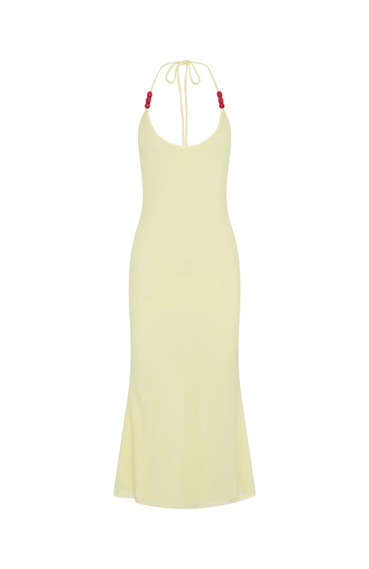 Tropic Like It's Hot Midi Dress Lemon