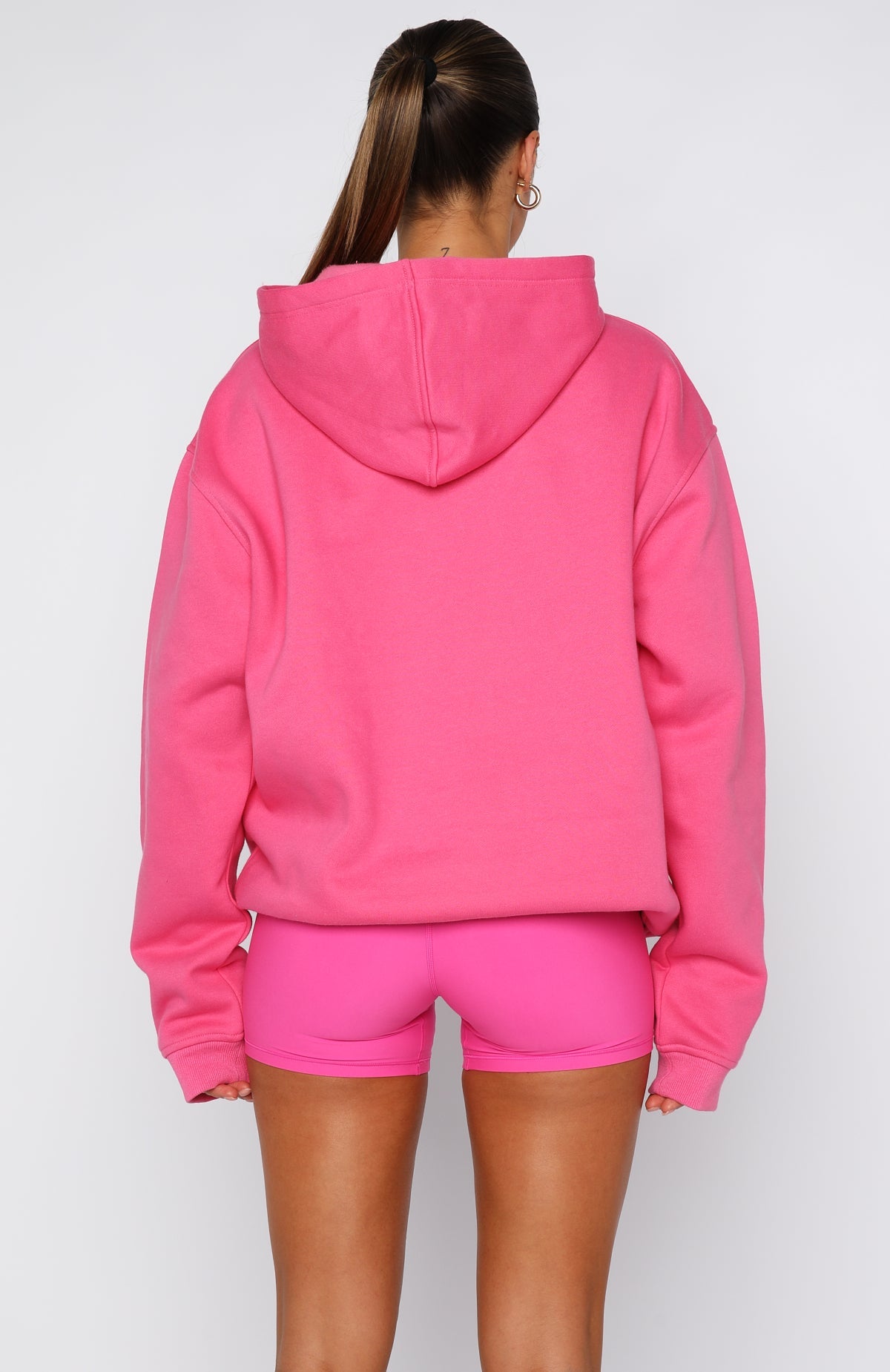 Winning Team Oversized Hoodie Bubblegum