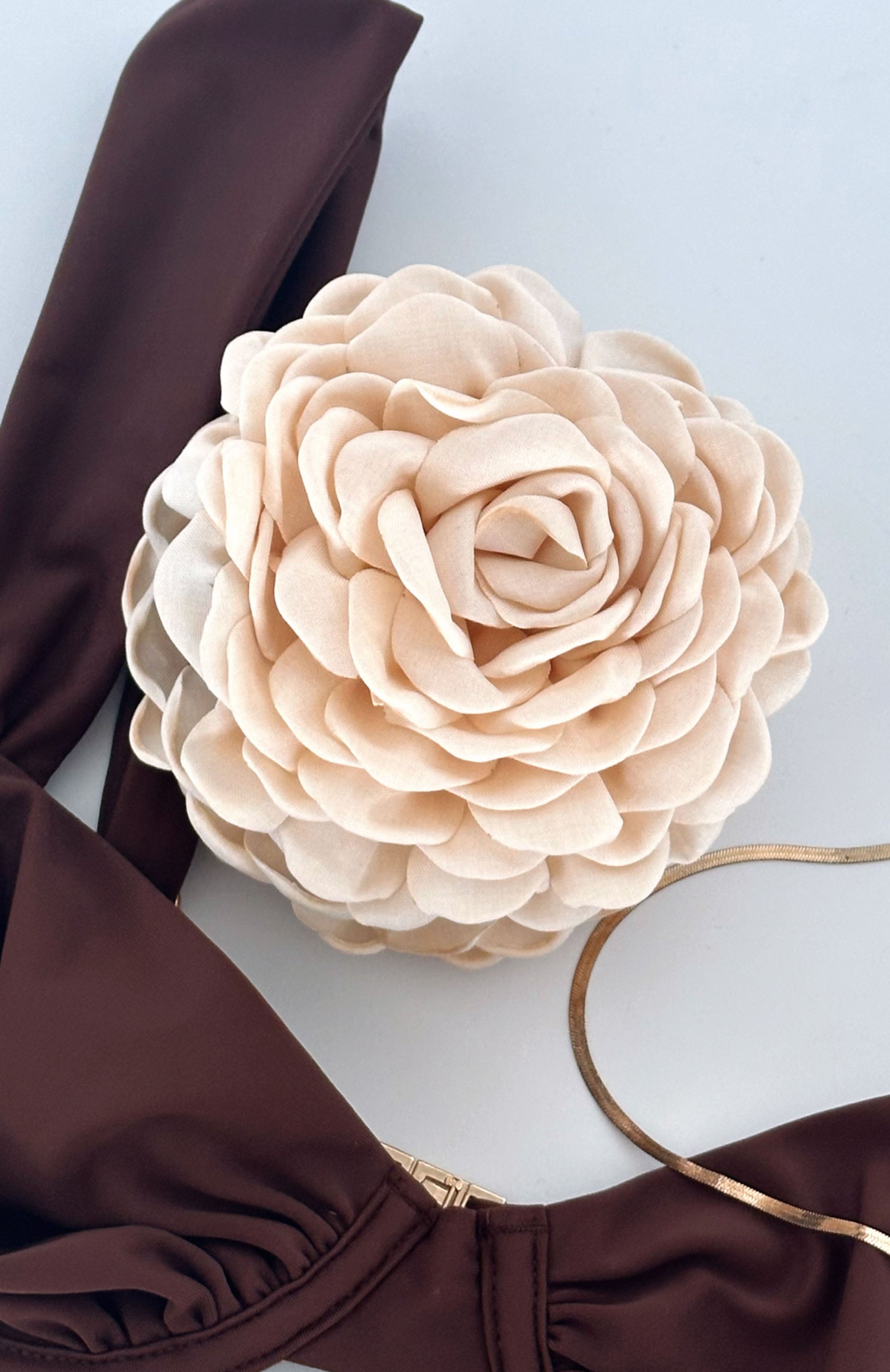 Zephyr Hair Clip Cream