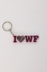 11th Street Concrete Jungle Keychain Raspberry Jelly