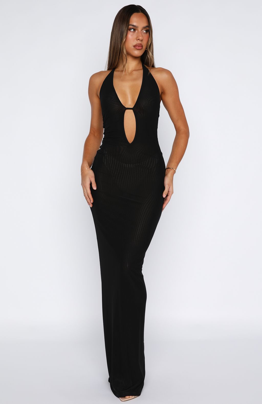 Bets Are Off Maxi Dress Black